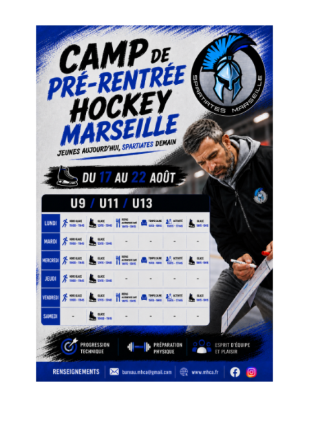 𝗖𝗔𝗠𝗣 𝗗𝗘 𝗣𝗥𝗘́-𝗥𝗘𝗡𝗧𝗥𝗘́𝗘 – 𝗨𝟵 / 𝗨𝟭𝟭 / 𝗨𝟭𝟯